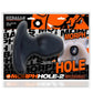 Morphhole 2 Gaper Plug - Black/Black Ice - Large