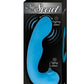 My Secret G-Spot Rechargeable Silicone Vibrator with Clitoral Stimulator - Blue
