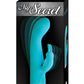 My Secret Rabbit Rechargeable Silicone Rabbit Vibrator - Aqua/Blue
