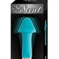 My Secret Shroom Rechargeable Silicone Vibrator - Aqua/Blue