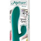 Mystique Venus Rechargeable Silicone Vibrator - Green