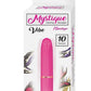 Mystique Vibrating Massagers Rechargeable Silicone Vibrator - Pink