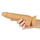 Naked Addiction Silicone Dual Density Dildo with Bonus Powerbullet