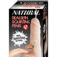 Natural Realskin Squirting Penis #2 Dildo - Flesh/Vanilla