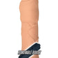 Natural Realskin Uncircumcised Xtender Vibrating Sleeve