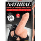 Natural Strap-On Harness with Dong - Vanilla - 7in