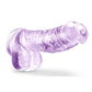 Naturally Yours Crystalline Dildo 6in - Amethyst