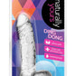 Naturally Yours Ding Dong Dildo with Balls - Clear - 5.5in