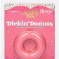 Naughty Bits Dickin' Donuts Silicone Donut Cock Ring - Pink