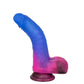 Naughty Bits Ombre Hombre Rechargeable Silicone Vibrating Dildo