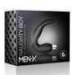 Naughty Boy Silicone Prostate and Perineum Stimulator - Black