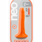 Neo Dual Density Dildo - Neon Orange/Orange - 6in