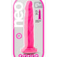 Neo Dual Density Dildo - Neon Pink/Pink - 7.5in