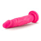 Neo Dual Density Dildo - Neon Pink/Pink - 7.5in