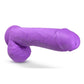 Neo Elite Silicone Dual Density Dildo with Balls
