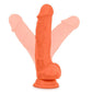Neo Elite Silicone Dual Density Dildo with Balls