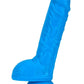 Neo Elite Silicone Dual Density Dildo with Balls