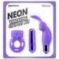 Neon Silicone Vibrating Couples - Purple - 3 Piece Kit