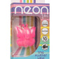 Neon Vibes The Fluffer Vibe Rechargeable Silicone Butterfly Panty Vibe - Pink