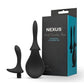 Nexus Anal Douche Set with Silicone Tips - Black