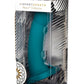 Nexus Collection By Sportsheets Lennox Silicone Hollow Vibrating Sheath Rechargeable Dildo - Green - 8in
