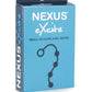 Nexus Excite Silicone Anal Beads - Black - Small