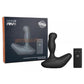 Nexus Revo Stealth Rechargeable Silicone Rotating Prostate Massager with Remote Control - Black