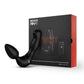 Nexus Revo Twist Rechargeable Silicone Rotating Dual Vibrator with Remote Control - Black