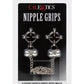 Nipple Grips 4-Point Nipple Press with Bells - Silver