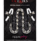 Nipple Play Crystal Chain Nipple Clamp Adjustable