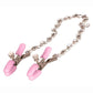 Nipple Play Crystal Chain Nipple Clamps