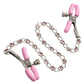 Nipple Play Crystal Chain Nipple Clamps