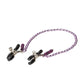 Nipple Play Purple Chain Nipple Clamps
