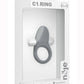Noje C1 Rechargeable Silicone Cock Ring - Slate