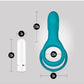 Noje C2 Rechargeable Silicone Cock Ring - Juniper