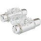 Nu Sensuelle Double Action Bullet Ring Rechargeable Vibrating Cock Ring - Clear