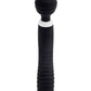 Nu Sensuelle Lolly Nubii Flexible Rechargeable Silicone Wand - Black/White