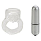 Nubby Lover's Delight Vibrating Cock Ring Cock Ring with Clitoral Stimulation