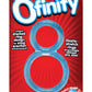 Ofinity Super Stretchy Double Silicone Cock Ring Waterproof - Blue