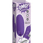 Omg! Bullets #Happy USB-Powered Silicone Vibrating Bullet - Purple