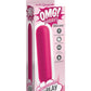 Omg! Bullets #Play Rechargeable Silicone Vibrating Bullet - Fuchsia