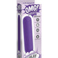 Omg! Bullets #Play Rechargeable Silicone Vibrating Bullet - Purple