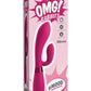 Omg! Rabbits #Mood Silicone Vibrator - Pink