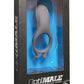 Optimale Rechargeable Silicone Vibrating Cock Ring - Grey/Slate