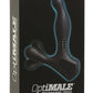 Optimale Rimming P-Massager Rechargeable Silicone Vibrating and Rotating Prostate Stimulator - Black