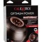Optimum Power Masturball Rechargeable Vibrating Masturbator - Black