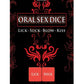 Oral Sex Dice - Red