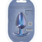 Ouch! Anal Plug Silicone - Large - Metallic