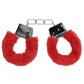 Ouch! Beginner's Handcuffs Furry - Red