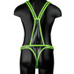 Ouch! Bonded Leather Full Body Harness